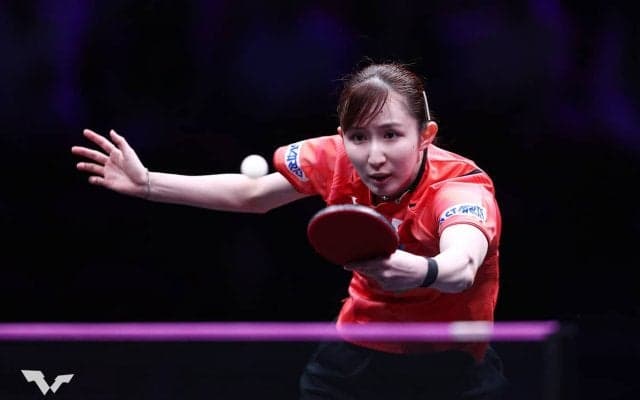 早田ひな、孫穎莎との“日中エース対決”でストレート負け　第3ゲームは激しいラリーの応酬も、世界女王に屈しベスト8で終戦【WTTチャンピオンズ 重慶】