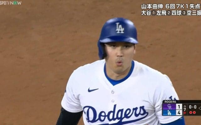 大谷翔平、100％の猛ダッシュ！盗塁＆一塁からタッチアップの“激走祭り”に球場のファンから大歓声の嵐「ナイスラン！」