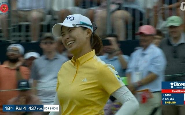 【動画】渋野日向子は堂々2位　最終ホールでは最高のシブコスマイル