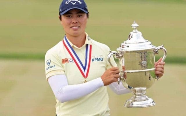 ライバルが飲み込まれた“難所”を乗り切る！ 笹生優花の日本勢初快挙に米紙も絶賛「勝負所で疑念を払拭した」