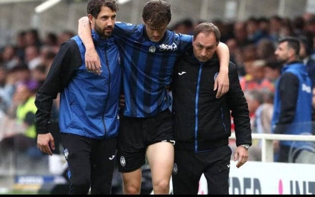 スカルヴィーニに悲劇…アタランタの今季最終戦で左ヒザ重傷、来るユーロ欠場に