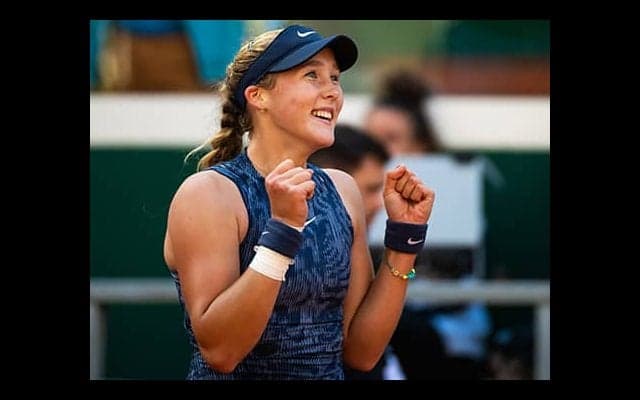  17歳が四大大会初の8強「最高の気分」 