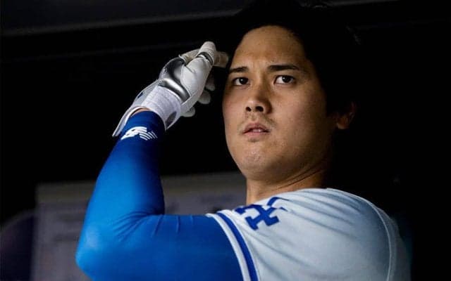 大谷翔平が「出陣前の侍」　ド軍写真家が激写…“奇跡の1枚”にファン「引き込まれる」