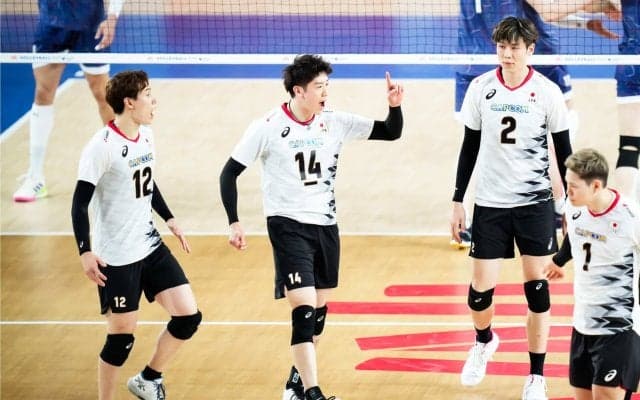 男子日本代表　VNL福岡大会初戦でイランに快勝