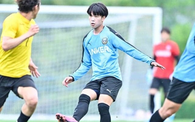 【川崎・宮城天が移籍と怪我を経て見せる進化(1)】「ゴール前で生きるタイプだなと移籍して改めて思った」と語る“新しい姿”。TRMで1G1Aも、自身に求めるさらなる結果
