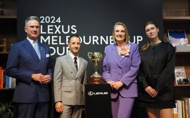 2024 レクサス・メルボルンカップツアーがスタート…レセプションにルメール騎手が出席