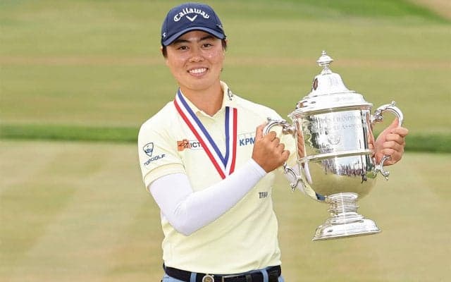 22歳・笹生優花が全米女子OP２度目のＶ「１度目の優勝が私をより成長させてくれた」