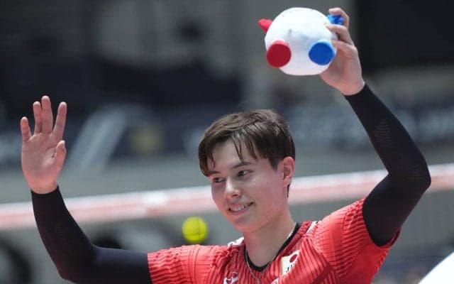 髙橋藍が振り返るパリ五輪予選でのピンチ　石川祐希が不調も「万全になるまで自分たちが頑張らないと」