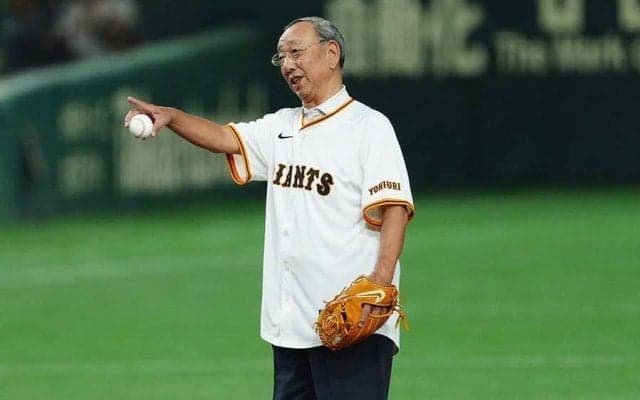 76歳とは思えぬ…巨人元エースが「全然変わらない」　豪快投球にどよめき「さすがです」