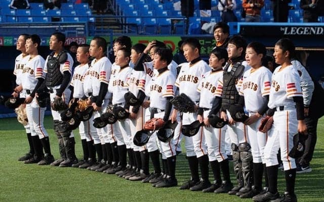 巨人が「ジャイアンツジュニア」一般公募を開始　1次は動画選考、7月7日まで受付