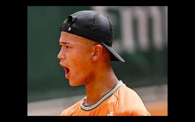 坂本怜 全仏OPジュニア初8強