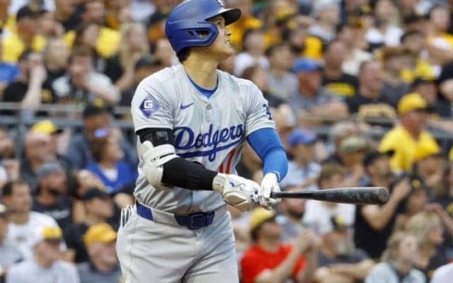 「リベンジを果たした」全米ドラ1の“怪物”の161キロを粉砕！ 大谷翔平の衝撃的15号に米記者も愕然「なんて勝負だ」