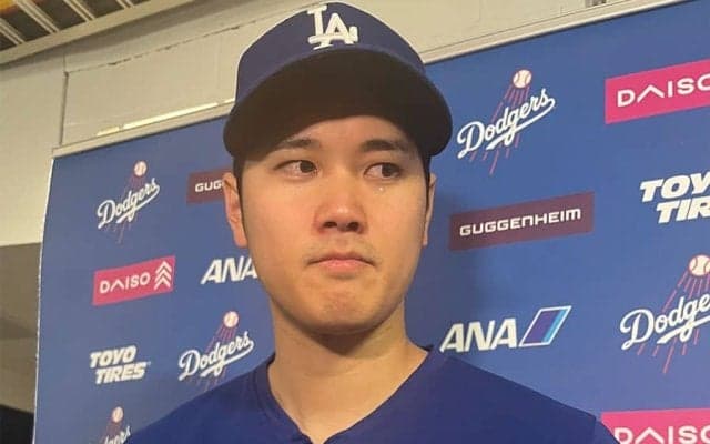 大谷翔平「良くなるように毎日やっている」　5試合ぶり15号…怪物右腕を称賛「素晴らしいボール」