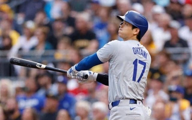 大谷翔平、怪物撃ち15号　2安打2打点もド軍10失点大敗…HR不敗神話も9でストップ