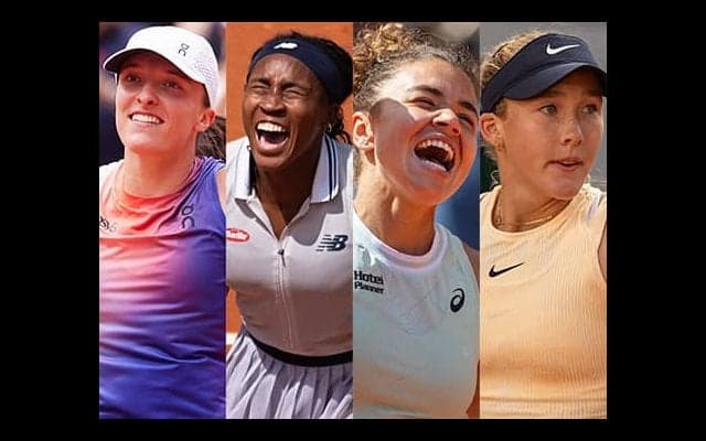 全仏OP女子4強 平均年齢は22歳