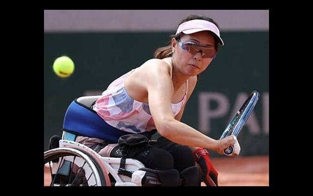  大谷、上地撃破で全仏OP4強へ 