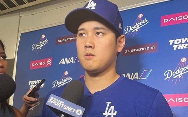 大谷翔平vs怪物新人で質問殺到「9/12」　妻＆彼女まで注目される共通点…名勝負の予感