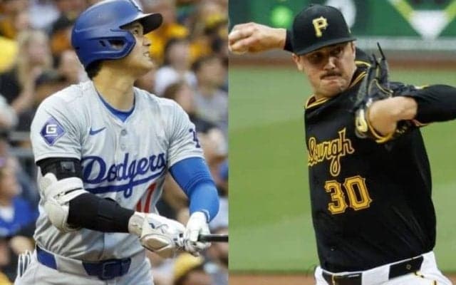 メジャー平均8キロ超えの衝撃スイング！ 161キロを粉砕した大谷翔平の一打に怪物新人も脱帽「敬礼しなきゃいけない」