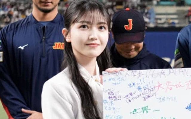 仙台に“天使降臨”…特別ユニの美人アイドルが「可愛すぎる…」　登板へ高まる期待