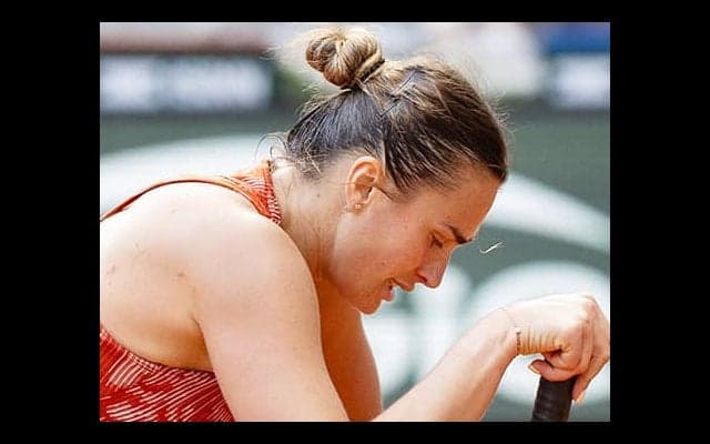 敗退サバレンカ「胃の調子悪かった」