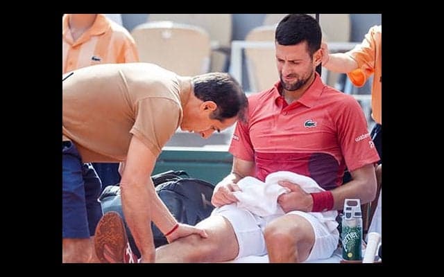  全仏OP棄権のジョコ 右膝を手術 