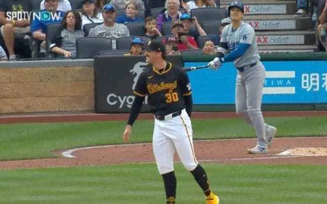 大谷翔平の“なめんなよ”顔に鳥肌… 三球三振を喫した怪物ルーキーに「リベンジ100マイル」弾！ 直後の痛快リアクション