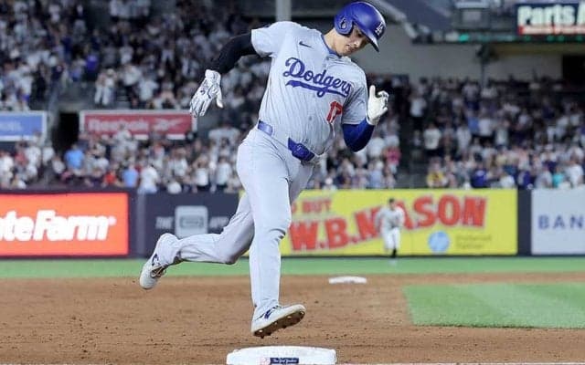 大谷翔平、4戦ぶり無安打も決勝生還　ヤ軍との死闘制す　山本由伸は快投も7勝目お預け