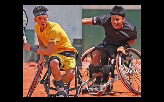 小田凱人/三木拓也ペア 全仏OP準優勝