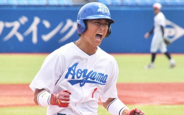 リーグ３連覇の青山学院大・佐々木泰が語った苦悩のシーズン 「あそこで打てなかったら...キャプテン剥奪でした」