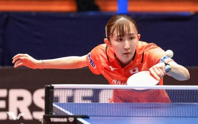 早田ひな、平野美宇との“黄金世代対決”をフルゲームの激闘で制す　張本智和との混合ダブルスは制覇、日本のエースが2冠に王手【WTTコンテンダー ザグレブ】