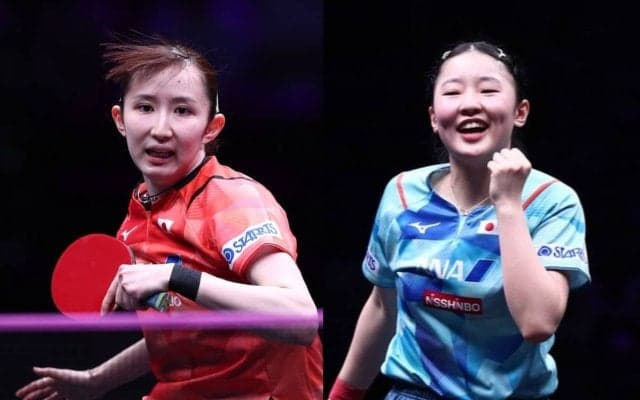2冠狙う“エース”早田ひなと世界8位の15歳・張本美和が激突　パリ五輪でも共闘の現日本女子最強2人がマッチアップ【WTTコンテンダー ザグレブ】
