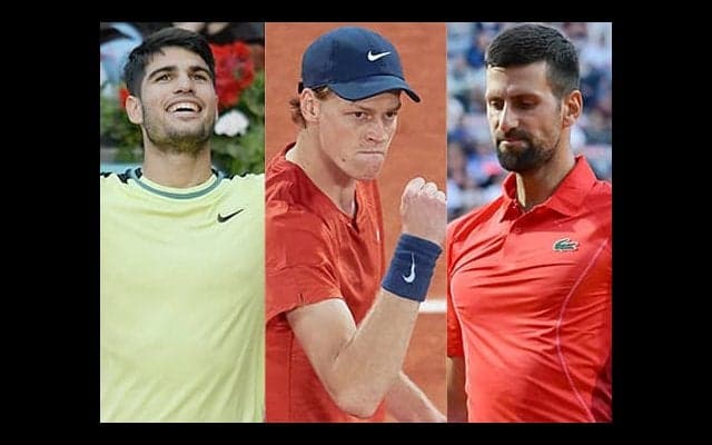 シナー初1位 アルカラス2位に