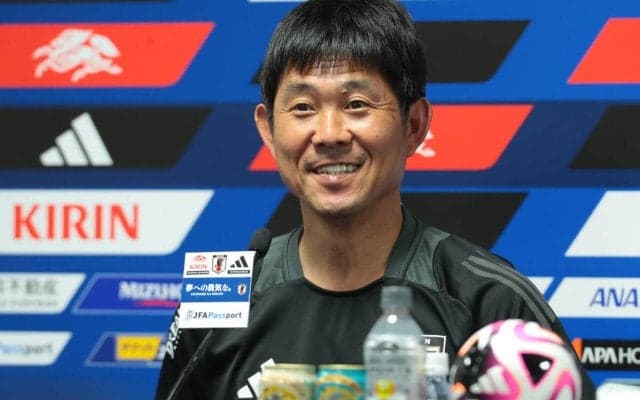 「選手を大幅に入れ替え」シリア戦に向けて森保一監督がターンオーバーを明言、3バックについては「トライしたい」