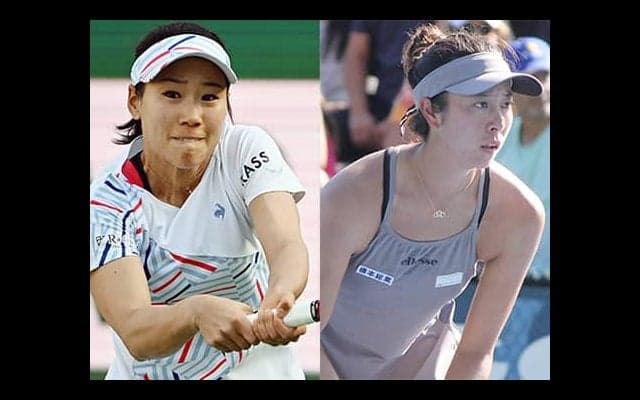  日比野菜緒と柴原瑛菜が出場 