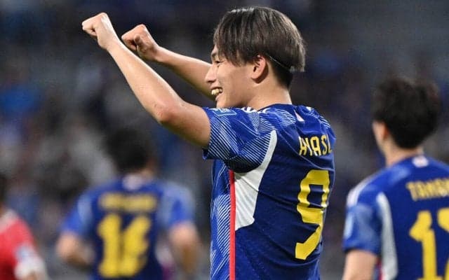 上田綺世のヘディング弾皮切りに日本が3得点で折り返し！ 中村敬斗が再三チャンス演出【2026W杯アジア2次予選】