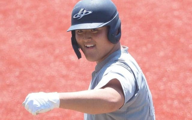 佐々木麟太郎、“米デビュー”で本塁打　豪快弾に球場騒然…MLBスカウトの前で存在感