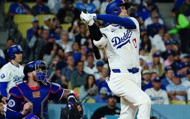 大谷翔平、爆速16号で勝利貢献　ド軍1イニング4発の猛攻…15得点で世界一軍団に大勝