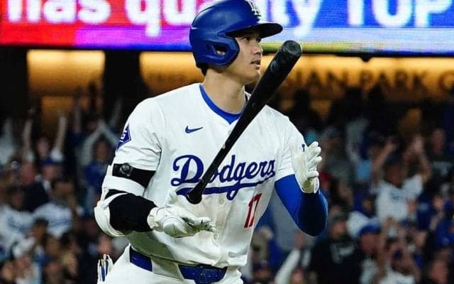 大谷翔平に「同僚も引いてるやん」　衝撃16号の裏で映った“一幕”に脚光「気持ちいい」