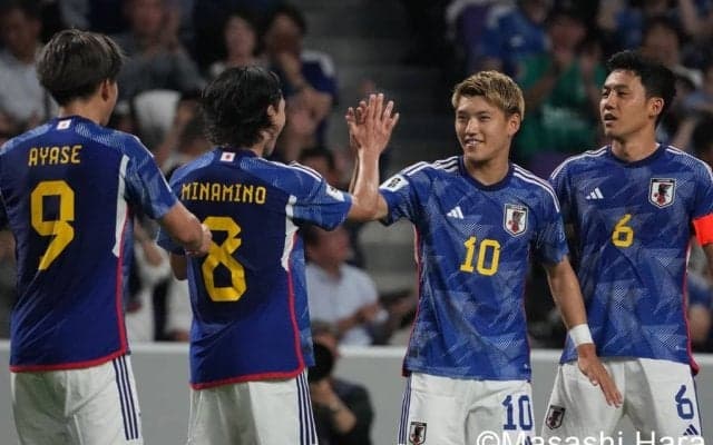 藤田譲瑠チマ、澤穂希、川淵三郎｢お宝｣公開【現地撮】中村敬斗の｢美しい｣アシストに東京ドームが燃えた夜　日本代表｢Ｗ杯2026アジア2次予選シリア戦｣