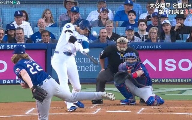 大谷翔平、衝撃の2試合連続弾！ インハイの危険な一球に仰け反り何かを口走った直後の特大17号