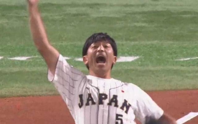 41歳も衰えぬ強肩…「なんか若返ってない？」　現役引退から半年、侍ユニで豪快投球