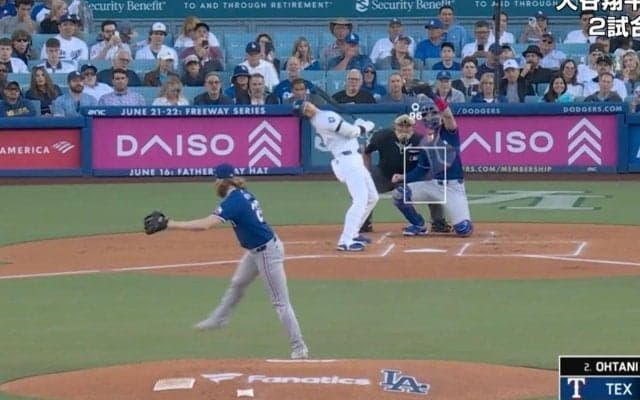 球場騒然！ 大谷翔平、超人的な“一瞬の動き”がスゴすぎる　もはや人間業じゃない“高速デッドボール回避”「反応早っ…！」「ニンジャっぽい」