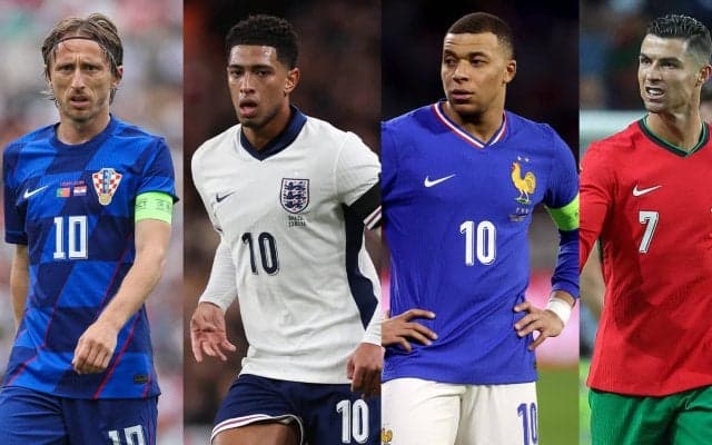 EURO2024の「推定市場価格ランキング」はエンバペとベリンガムが筆頭！ トップ30の顔ぶれ、C・ロナウドやモドリッチなどベテランの最新額は？