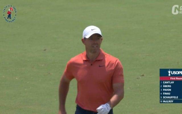 【動画】ローリー・マキロイ、10年ぶりのメジャー制覇に向け首位発進　最後はバーディで締める！