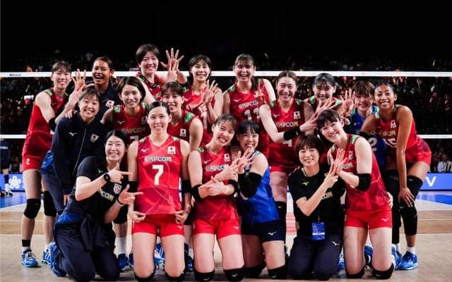 女子日本代表　パリオリンピック出場が決定