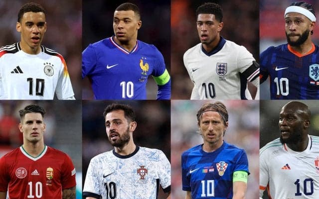 【EURO2024】出場24か国の「背番号10」は？ エンバペ、ベリンガム、モドリッチ、B・シウヴァ、ムシアラなどスター揃い！ 往年のレジェンドの息子も