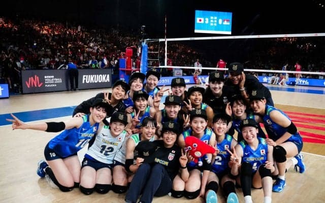 女子日本代表　オリンピック出場決定後の初戦でセルビアに勝利