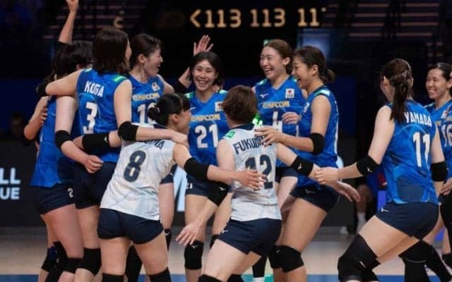 バレー女子日本、セルビアを圧倒！ パリ五輪でライバルとなる相手にストレート勝ちを収める　16日は米国戦