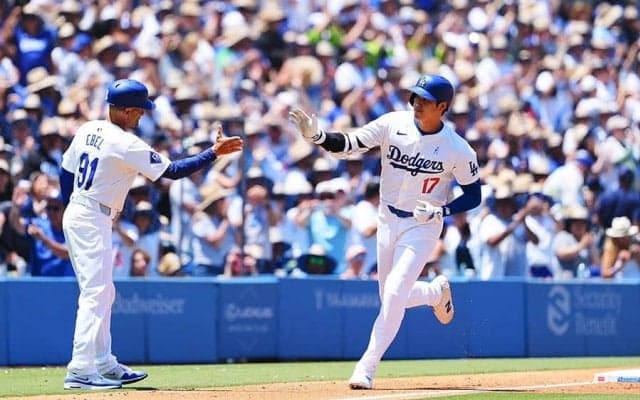 「飛びすぎでしょ！」大谷翔平が137m特大18号　“朝イチ弾”に日本ファン絶叫「エグい打球」