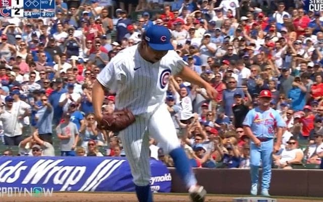 観客総立ち！あの動きはなんだ…！？ カブス・今永昇太、勝利を決める奪三振後のリアクションが世界中で話題に「サイ・ヤング待ったなし」「WBC決勝先発投手だぞ」